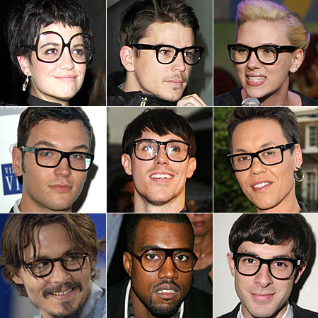 fashion geek glasses